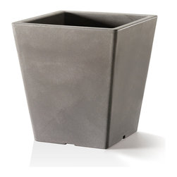 Modern Italian Planter PASUBIO QUADRO - Outdoor Pots And Planters