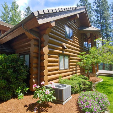 Hayden Lake Log Home