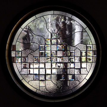 Abstract Privacy Round Window - Style Guide - Abstract & Whimsical