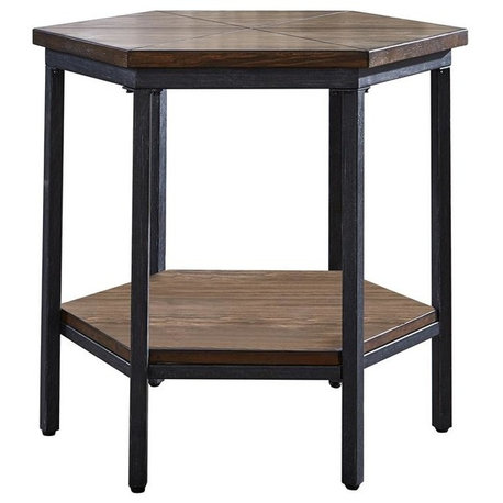 Ultimo Hexagon End Table