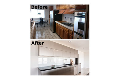 Before & After-  Kitchen