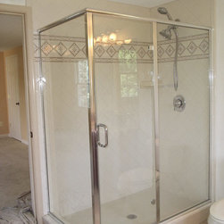 Semi-Frameless Showers - Shower Doors