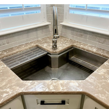 Custom Corner Sink Projects