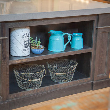 Kitchen Decor - The Finleigh - Transitional Craftsman on Corner Lot
