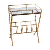 Stockholm Magazine Rack, Gold