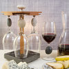 Sea Stones Wine Glass Pirouette With 4 Wine Glasses