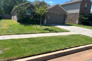 Design ideas for a landscaping in Oklahoma City.