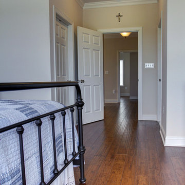 Aged Bourbon Antiqued Wide Plank Strand Eucalyptus Flooring