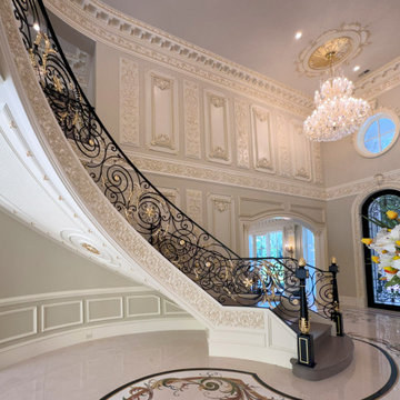 Project #135 | A Vibrant Double Curved Staircase