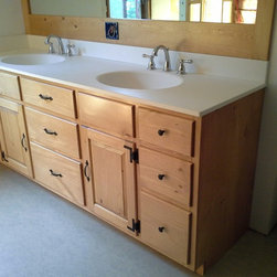 Knotty Pine vanity - Bathroom Vanities And Sink Consoles