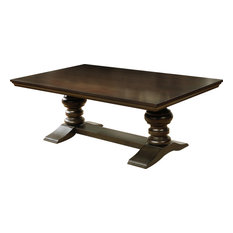 18 Inch Coffee Tables Houzz All In One Furniture Traditional Cuccino Rectangular Coffee Table Tables