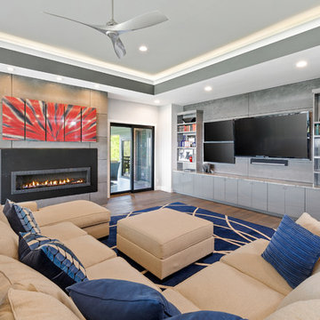 A Custom Contemporary One Story Home In Madeira, Ohio