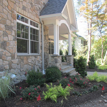 Stone Façade with Covered Porch