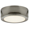 DALS Lighting 6001 PowerLED 3"W LED Under Cabinet Puck / Button - Satin Nickel