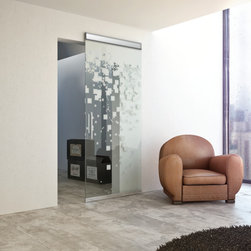 MAGIC VETRO VF -  Concealed Sliding System for Glass Door - Home Improvement