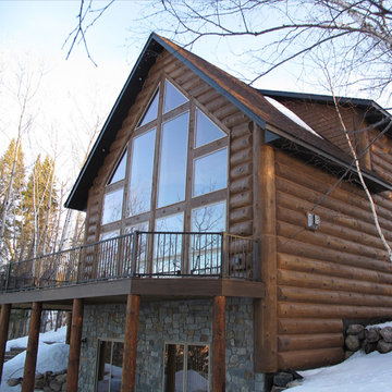 Concrete Log Siding Homes