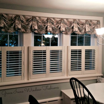 Kingston Valance over Cafe Shutters