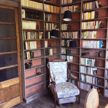 Aménagement d'un bureau en bibliothèque