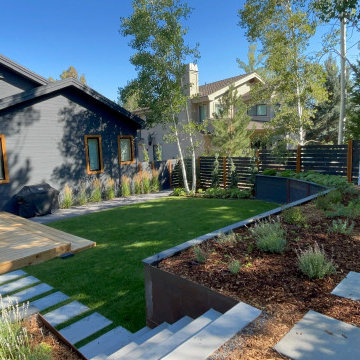 Park City planting, mulch, maintenance, overseed