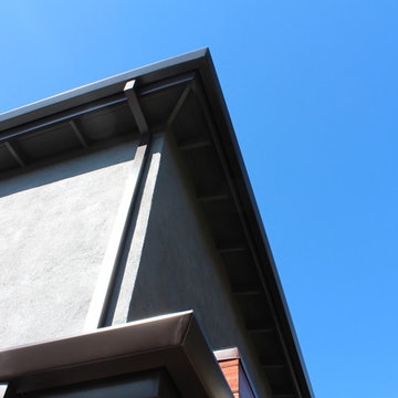 Fascia Wrap, Seamless Angle Faced Gutters,Box Downspouts,Los Angeles