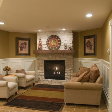 Traditional Basement
