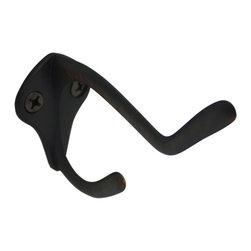 Cosmas - Coat and Hat Hook, Oil Rubbed Bronze - Wall Hooks