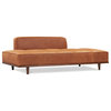 Poly and Bark Jasper Daybed, Cognac Tan