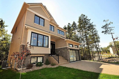 Example of an exterior home design in Other