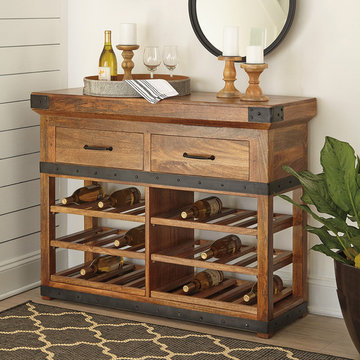 Gabriel Wine Cabinet - 46" | Foundry45 by Star Furniture