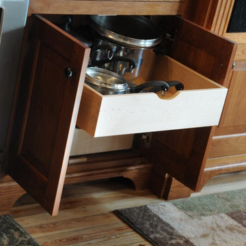 Cherry Shaker Kitchen