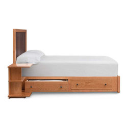 Dominion Upholstered Storage Queen Size Bed By Copeland - Beds