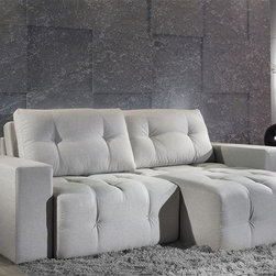 4028 MH Sectional with Pull Out Chaise - Sectional Sofas