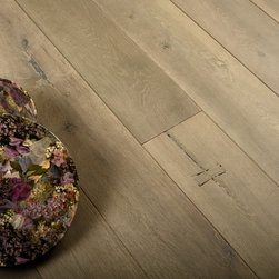 Nouvelle - Ashen European White Oak Flooring - 無垢フローリング