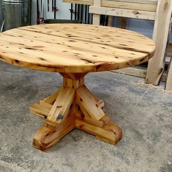 Round Pedestal Table - Dining Tables