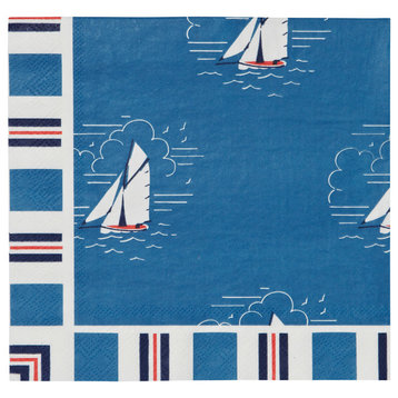 Seasalt The Sea's In The Kitchen Paper Napkins, Set of 20