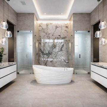 Custom Design Modern Floating Bathroom Vanities by VelArt, Miami