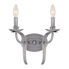Millennium Lighting Austin Sconce, Brushed Pewter