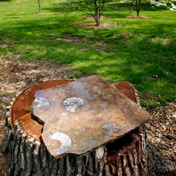 Fossil Marble Table Tops