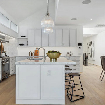 Eclipse cabinets White Shaker door kitchen