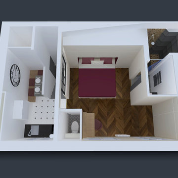 Aménagement d'un studio