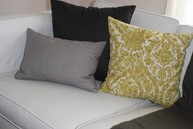 Example of a trendy home design design in Other
