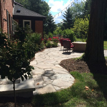 Bluestone Flagstone Patio Extentsion