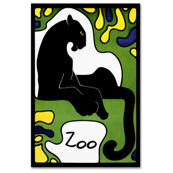 Vintage Lavoie 'Zoo 1' Canvas Art, 30x47