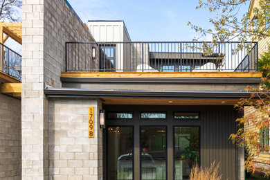 Industrial exterior home idea in Nashville