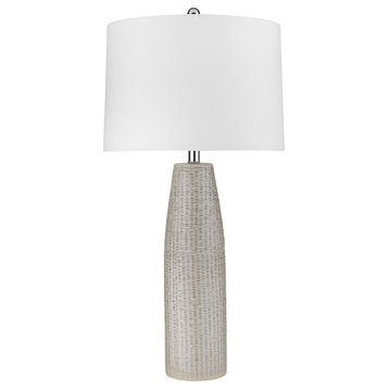 Acclaim Lighting TT80157 Trend Home 33" Tall Vase Table Lamp - Polished Nickel