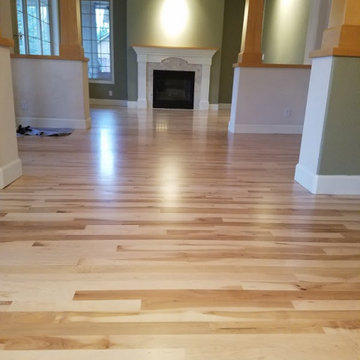 Examples of different wood species: Hickory