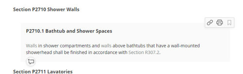 Bathroom Shower Wall Codes No Wonder, R307 2 Bathtub And Shower Spaces