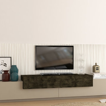 Modern TV Stand Azimut | Made in Italy - $925
