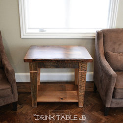 Reclaimed Wood End Tables - Products