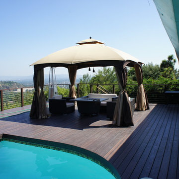 IPE color PVC DECK